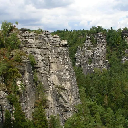 Apartmán Charmante In Struppen Weissig (Sachsische Schweiz-Osterzgebirge)